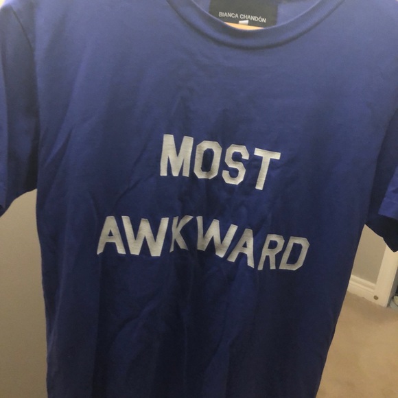 EUC Bianca Chandon “ Most awkward” tee in SZ S!! - Picture 2 of 7